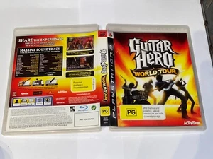 GUITAR HERO WORLD TOUR (PS3 GAME , PG) - Picture 1 of 2