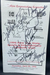1995 New York State Sports & Entertainment Celebrity Gala Program - Picture 1 of 2