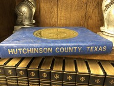 1980 Hutchinson County Texas History Book