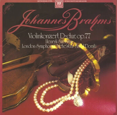 BRAHMS Violin Concerto SZERYNG Dorati / London SO Metronome 140129 LP 1962 Rec. Foto 1 de 3