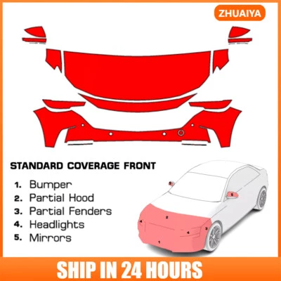 8.5Mil PreCut Paint Protection Film Clear Bra PPF Kit For Mazda CX-50 2023-2025 - Image 1 of 4