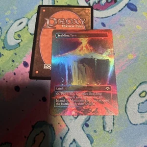 Scalding Tarn Full Art Foil Fetch Land Play Test Mtg Card - Picture 1 of 2