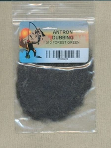 Antron Dubbing Bag - 1 gram - forest greem - Picture 1 of 1