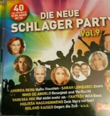 Die neue Schlagerparty Vol. 9 - 2021 2 CD's/NEU/OVP - Bild 1 von 2