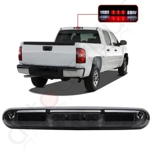 For 2007-2013 Chevy Silverado / GMC Sierra Smoke Third Brake Light Cargo Light - Picture 1 of 4