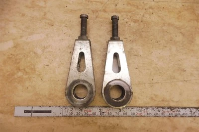 Yamaha XJ550 1981 Maxim XJ 550 Y177-1> Juego de ajustadores de rueda trasera izquierda derecha par Foto 1 de 4