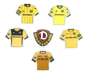 Dynamo Dresden Trikot Magnet versch. Saisons Fussball Bundesliga AMBALLCOM - Bild 1 von 6