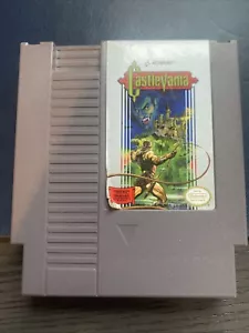 Carrello gioco originale NES Nintendo Castlevania 1 autentico buone condizioni - Foto 1 di 6