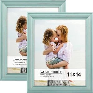 Wooden Picture Frames, Fits Perfectly in Any Living Room, Casual Family Room, De - Picture 1 of 5