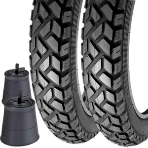 20" Heavy Duty Fat E-Bike Tires 20x4.0 with Tubes - All-Terrain Set - Picture 1 of 6