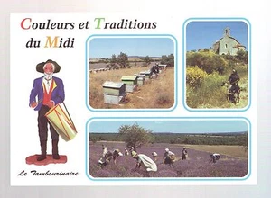 carte postale couleurs et traditions du midi / le tambourinaire - neuve - Bild 1 von 2