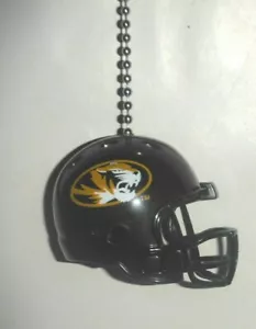 MISSOURI TIGERS CEILING FAN PULL CHAIN FOOTBALL HELMET - Picture 1 of 2