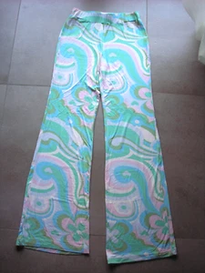GRACE HIPPIE SOMMER HOSE BOHO PASTELL 70IES NEU GR S RAYON ELASTAN SO CUTE - Bild 1 von 7