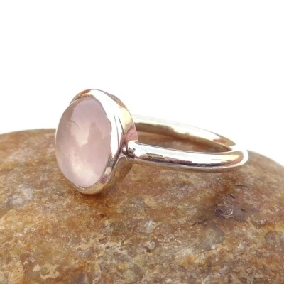 Venta al por mayor de anillos apilables de plata esterlina 925 fabricante joyas de plata-R282 Foto 1 de 4