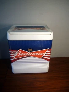 Riesige Iglu Budweiser Kühlbox 24 Dosen 17L groß Vintage seltene Truhe - Bild 1 von 11