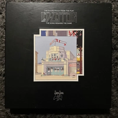 Led Zeppelin The Song Remains The Same 4LP Vinyl Box Set 2008 Swan Song Complete - Image 1 of 4