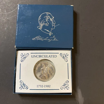 1982 George Washington Silver Commemorative Half-Dollar Coin - Image 1 of 4