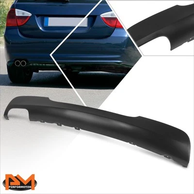 Para 2006 BMW 325xi estilo de fábrica para-choque traseiro inferior válvula defletor de barragem de ar - Imagem 1 de 4