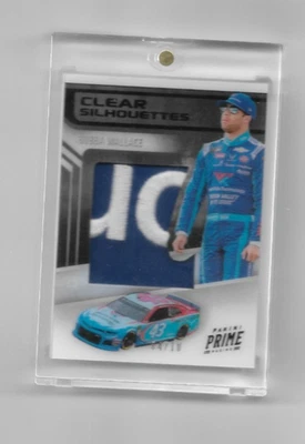 bubba wallace 2019 Panini Prime Racing Clear Silhouettes logo patch 4/10 - Image 1 of 2