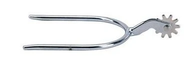 Espuelas para dama enchapadas en cobre de cuero tejedor - encendido rápido, vástago de 1,5” Foto 1 de 1