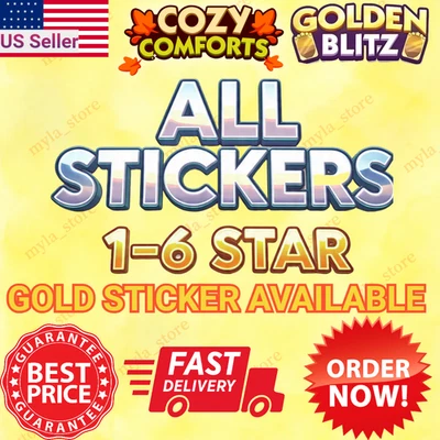 Pegatina Monopoly Go 1-6 estrellas 🔥 Evento Golden Blitz 🔥 🔥 SUPER RÁPIDO⚡⚡ Foto 1 de 3