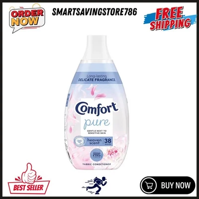 Comfort Pure Heaven Scent Fabric Conditioner Softener with Crystalfresh  - Image 1 of 4