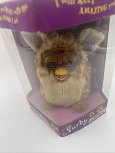 Electronic Furby 1988 Tiger Model No. 70-800 Toy Brown Blue Eyes - Picture 1 of 7