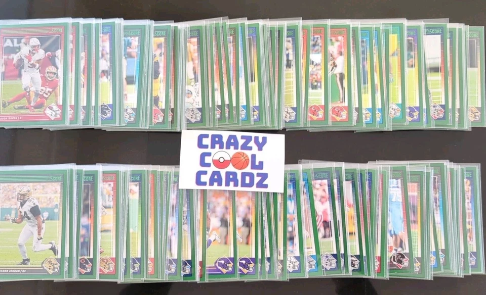 🏈2024 Score Football Cards Complete your set Green Parallel you choose PYC - Image 1 of 1