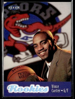 L54,474 - 1998-99 Ultra #106 Vince Carter RC - Image 1 of 2