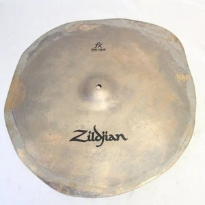 Zildjian FX Raw Crash Cymbal 20-24" Unique Shape Low Bell Sound New - Picture 1 of 9