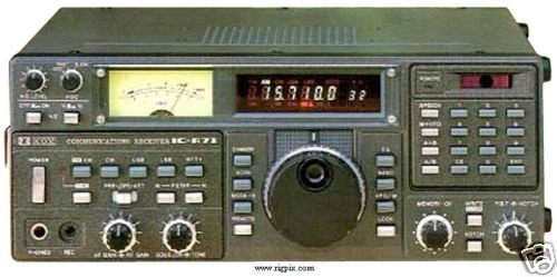 ICOM IC-R71 HF RADIO RECEIVER SERVICE REPAIR MANUAL - Image 1 of 1