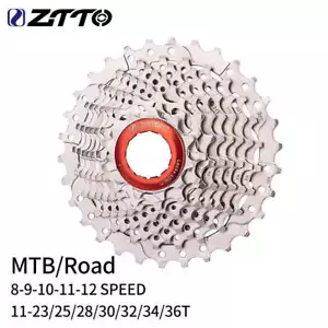 Bicicleta de carretera ZTTO MTB 8/9/10/11/12 velocidades casete 11v 25T/28T//30T/32T/34T/36T Spro - Imagen 1 de 30