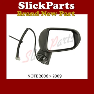 ESPEJO DE PUERTA NISSAN NOTE CEBADO ELÉCTRICO 2006 2007 2008 2009 OSF - Imagen 1 de 1