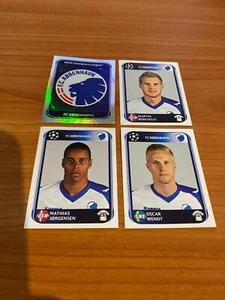 2010-11 UEFA Champions League Stickers Lot of 4 Kobenhavn Stickers - Picture 1 of 1