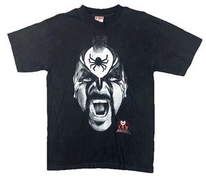Vintage Q-Tees Men’s L Black T Shirt 1997 WWF ANIMAL & Hawk Legion Of Doom Tee - Picture 1 of 23