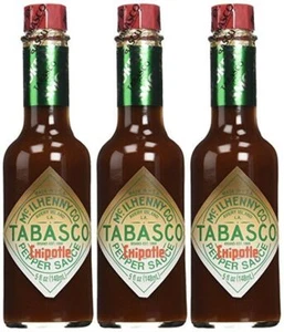 TABASCO 5 oz. Chipotle Pepper Hot Sauce - 3/Pack - Picture 1 of 3