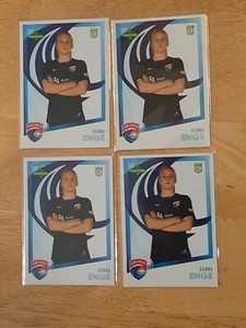 Sierra Enge 2023 Parkside NWSL #100 Rookie RC Logo Wave Stanford Lot Of 4 B