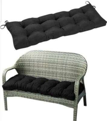 Универсальная скамейка сиденье подушка стул подушка мебель для помещений/улицы, черная  - Изображение 1 из 4