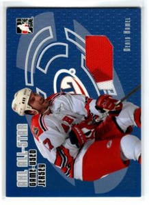 2006-07 ITG Heroes and Prospects Jerseys #AJ07 Denis Hamel *#/80 (ref 202021)