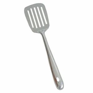 Edelstahl Küche Schlitzwender Spatel Küche Kochwerkzeug Utensil Neu - Bild 1 von 8