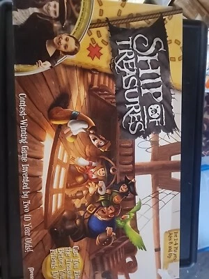 Ship of Treasures Pirate Board Game COMPLETE Pressman 2017 Inner Sealed New! Wow - Image 1 of 3