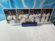 Ken Griffey Father & Son 1991 Mothers Cookies, 4 of 4 Set !Uncut Sheet! Gem MINT