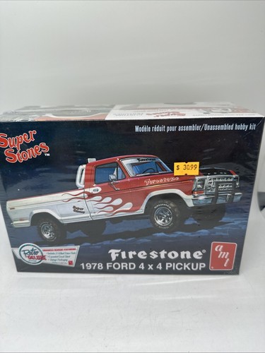 Amt 858/12 Firestone 1978 Ford 4 X 4 PICKUP TRUCK 1:25 Retro Deluxe ...