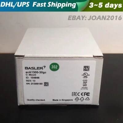 1pcs New Basler acA1300-30gc Industrial cameras - Image 1 of 3