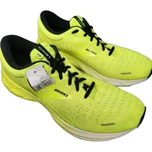Taglia 11 - Scarpe da corsa Brooks Ghost 13 da uomo Nightlife Volt gialle prezzo al dettaglio consigliato $140 - Foto 1 di 12