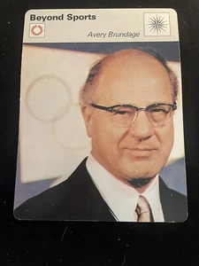 1977-79 Sportscaster Set AVERY BRUNDAGE #03-13 BEYOND SPORTS NM/MINT *HIGH GRADE - Picture 1 of 2
