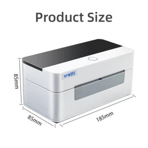VRETTI Wireless Bluetooth Thermal Shipping Label Printer 4x6 UPS USPS FedEx eBay - Picture 1 of 11