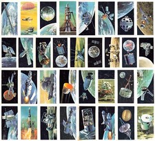 The Race into Space by Brooke Bond Tea Cards - Sold Singly - Many Available.