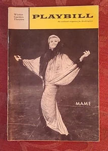 PLAYBILL January 1968 Angela Landsbury As Mame AUTOGRAPHED! - Picture 1 of 6