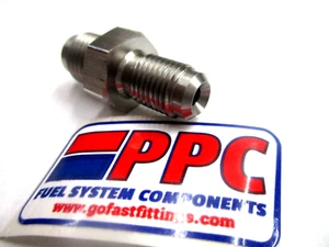 03 AN male flare to 3/8" x 24 combi inverted flare STAINLESS STEEL brake - Picture 1 of 2